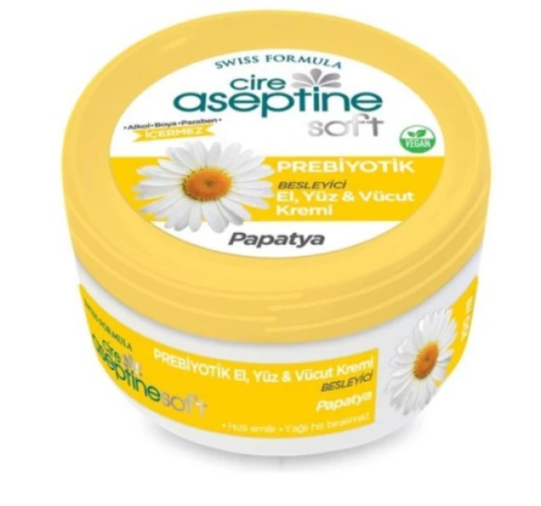 Cire Aseptine Soft Papatya Özlü Prebiyotik Krem 200 Ml 8682276602601