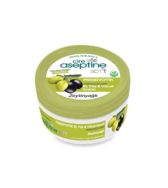 Cire Aseptine Soft Zeytinyağlı Prebiyotik Krem 300 Ml 8682276602663