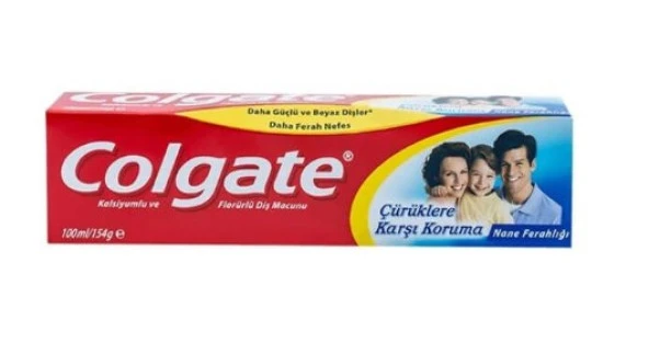 Colgate Çürüklere Karşı Koruma Diş Macunu 100 Ml 7891024149034