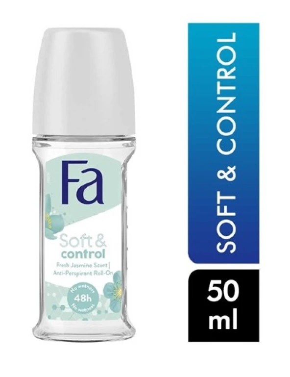 Fa Soft & Control Roll On 50 Ml 8690572800935