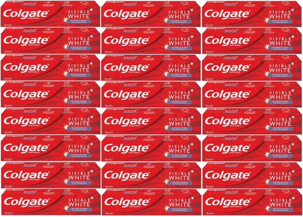 Colgate Diş Macunu 75ML Visible White/Görünür Beyazlık (24 Lü Set) - 2