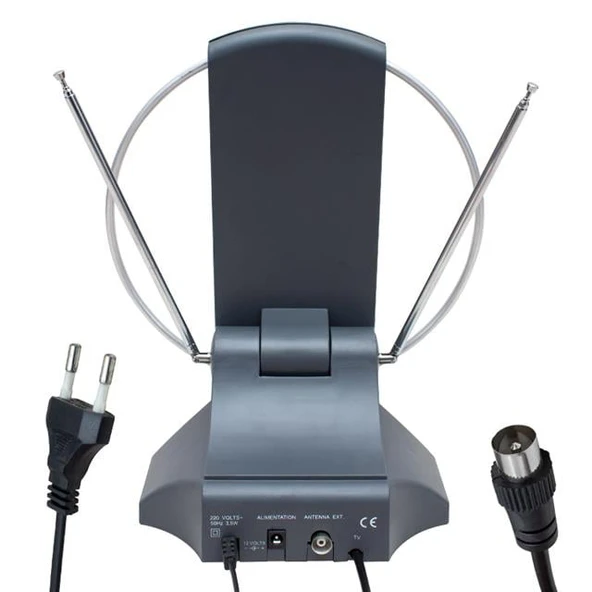 Powermaster Uhf-Vhf Renkli Elektrikli Tv & Fm Üstü Anten DT-101 - 5