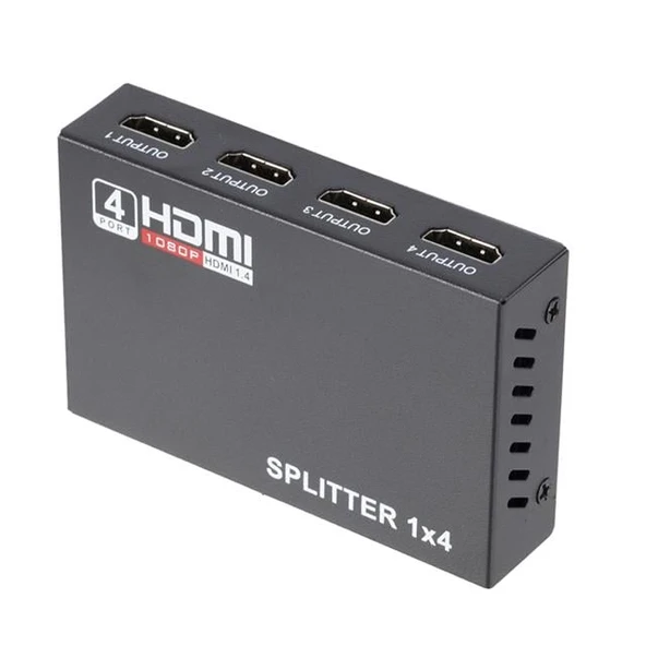 Powermaster PM-12081 4 Port HDMI Splitter Dağıtıcı 1.4V 1080P 4KX2K - 6