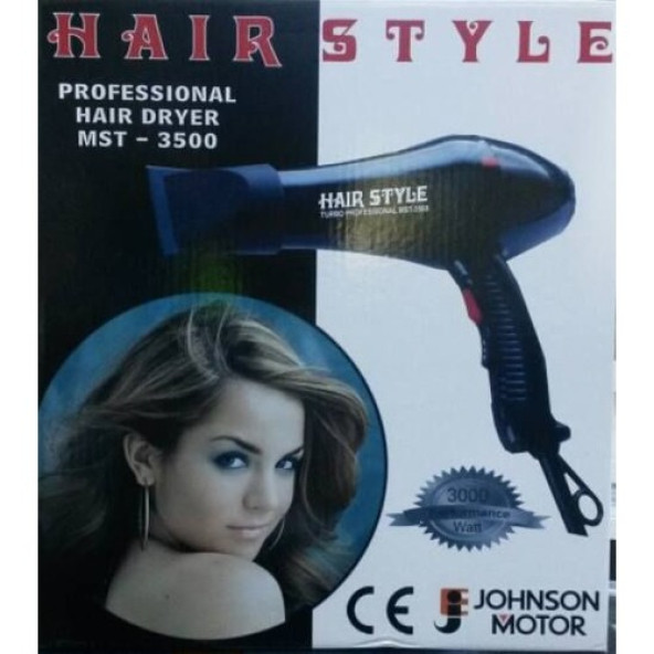 Mashai Saç Kurutma Fön Mst-3500 Turbo Professıonal 2500 Watt Mashai