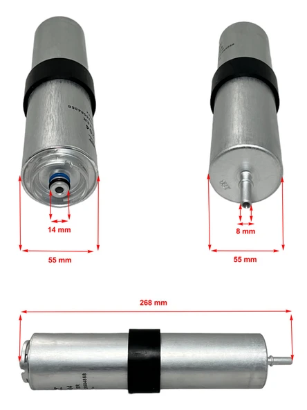 Bmw X2 F39 (S-Drive 16D, 18D, 20D)-(X-Drive 18D, 20D, 25D) 2017 ve Sonrası Yakıt Filtresi - Resim 2