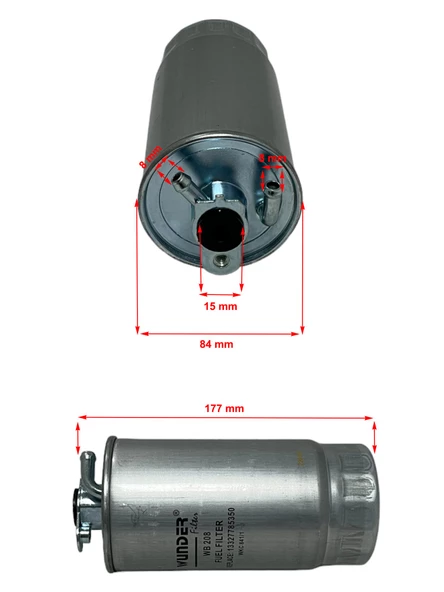 Range Rover III L322 (3.0D, 130 Kw, 177 Hp) 2002-2012 Yakıt Filtresi - Resim 2