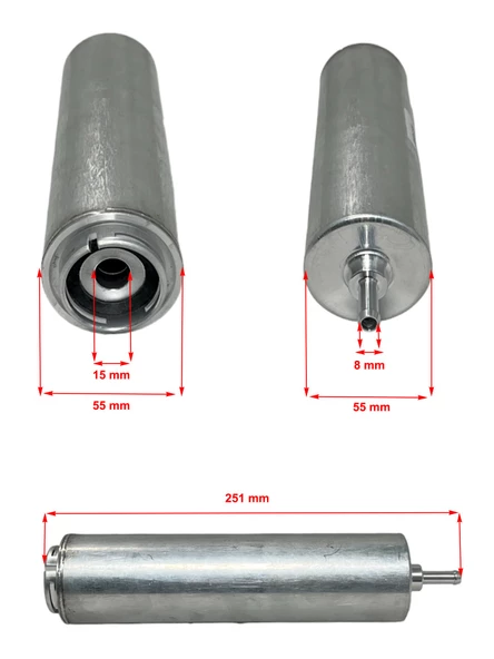 Bmw 3 Serisi E91 (318D, 320D, 325D, 330D, 330XD, 335D)-(320D, 330D X-Drive) 2005-2012 Yakıt Filtresi - Resim 2