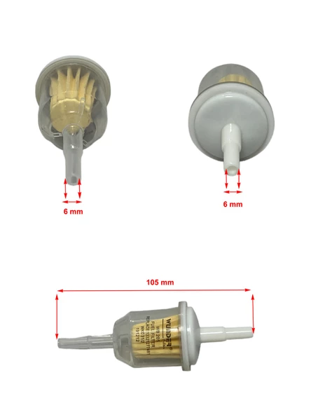 Bmw 3 Serisi E30 (315, 316, 316 Ecotronic) 1982-1991 Yakıt Filtresi - Resim 2