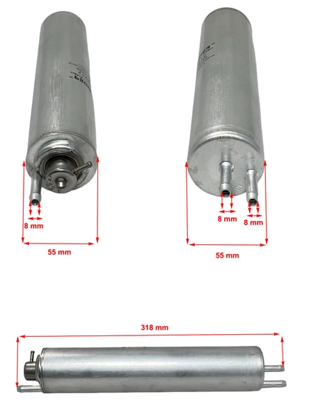 Bmw Z3 E36 (2.2İ, 3.0İ) 2000-2003 Yakıt Filtresi - Resim 2