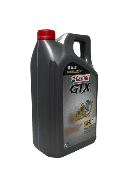 Castrol Gtx 5W-30 C4 Tam Sentetik Motor Yağı 5 Litre - Resim 2