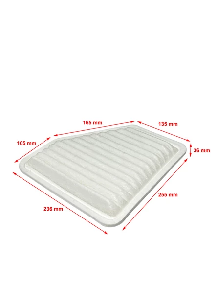 Toyota Camry 3.5 2006-2012 - Previa 2.4 2006-2019 Hava Filtresi - Resim 2