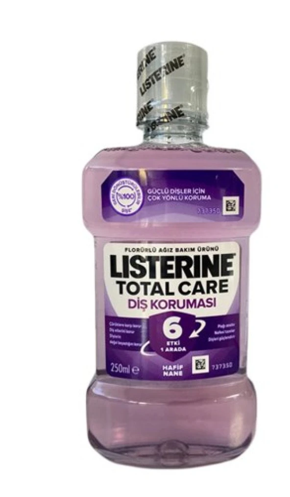 Listerine Total Care Diş Koruması Günlük Ağız Bakım Suyu 250 Ml 3574661731926