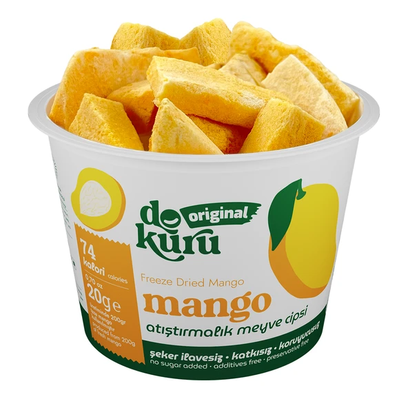 Dokuru Original Mango Atıştırmalık Meyve Cipsi