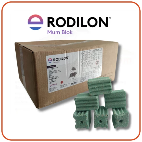 Bayer-Envu Rodilon Mum Blok Fare Zehiri  | 250 Gram - Resim 7