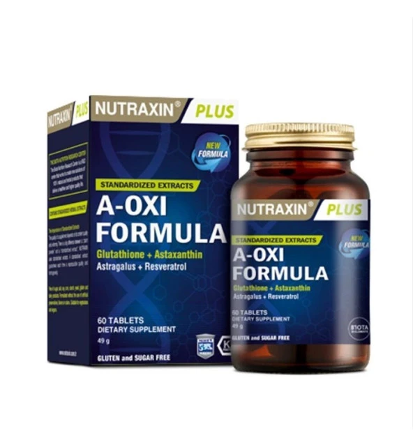 Nutraxin A- Oxi Formula 60 Tablet 8680512627616