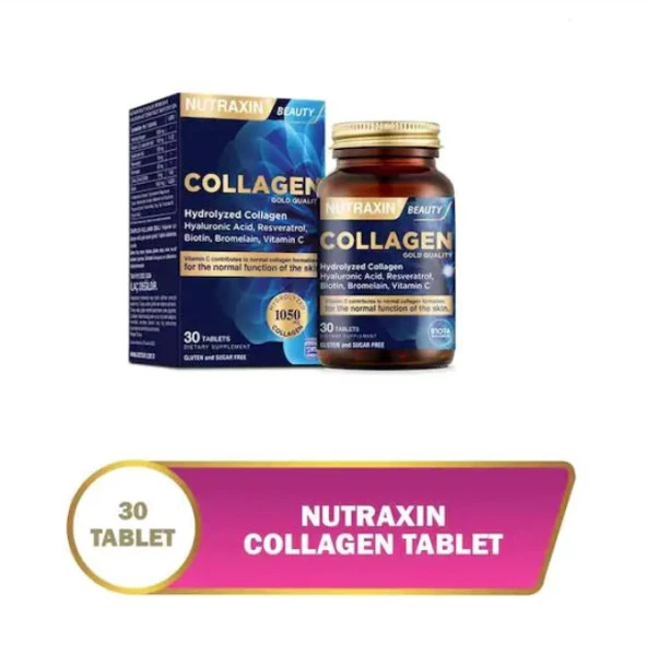 Nutraxin Beauty Collagen Gold Quality 30 Tablet 8680512630357