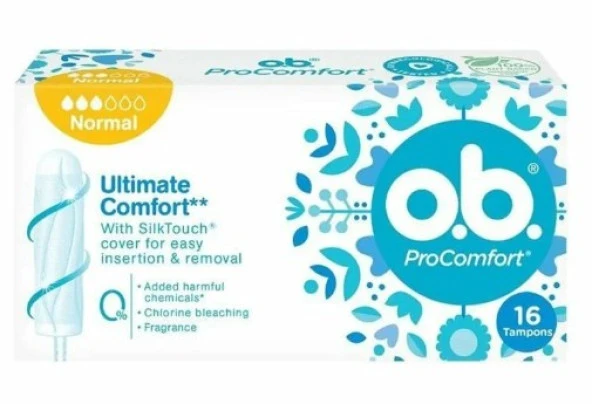 O. B. Pro Comfort Ultimate Comfort Normal 16lı Tampon 3574661626093