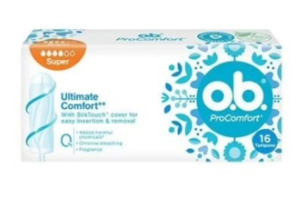 O. B.  Pro Comfort Ultımate Comfort Super 16lı Tampon 3574661627816