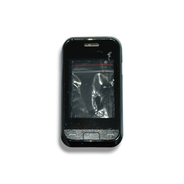 Samsung E2652 Kasa Samsung Galaxy E2652 Uyumlu Siyah Renk Orta Kasa Ön Arka Kapak Tuş Takımı