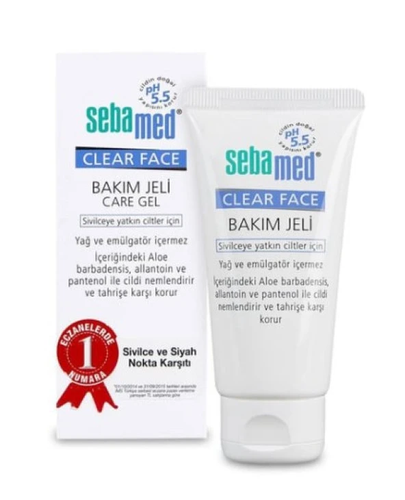 Sebamed Clear Face Sivilce Ve Siyah Nokta Karşıtı Bakım Jeli 50 Ml 4103040907806