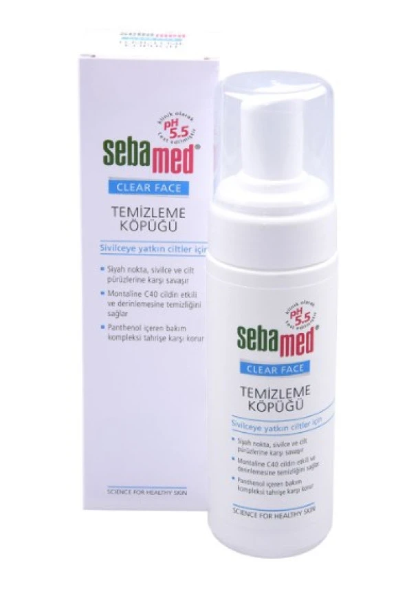 Sebamed Clear Face Temizleme Köpüğü 150 Ml 4103040907820