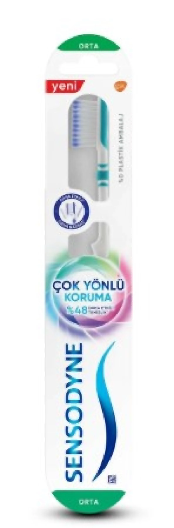 Sensodyne Çok Yönlü Koruma Orta Diş Fırçası 8681291002496