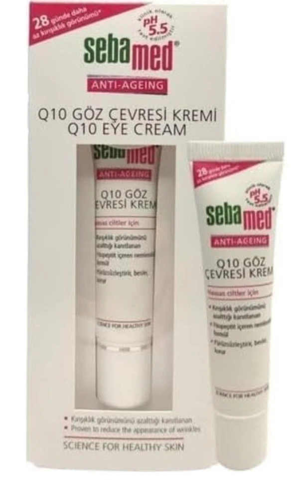 Sebamed Yaşlanma Karşıtı Q10 İçeren Göz Çevresi Kremi 15 Ml 4103040905581