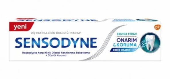 Sensodyne Onarım & Koruma Ekstra Ferah Diş Macunu 75 Ml 8681291001925