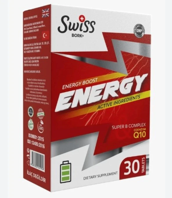 Swiss Bork Energy 30 Tablet 8681820201956