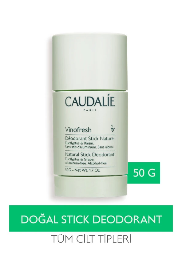 CAUDALİE Vinofresh Doğal Stick Deodorant 50 Gr