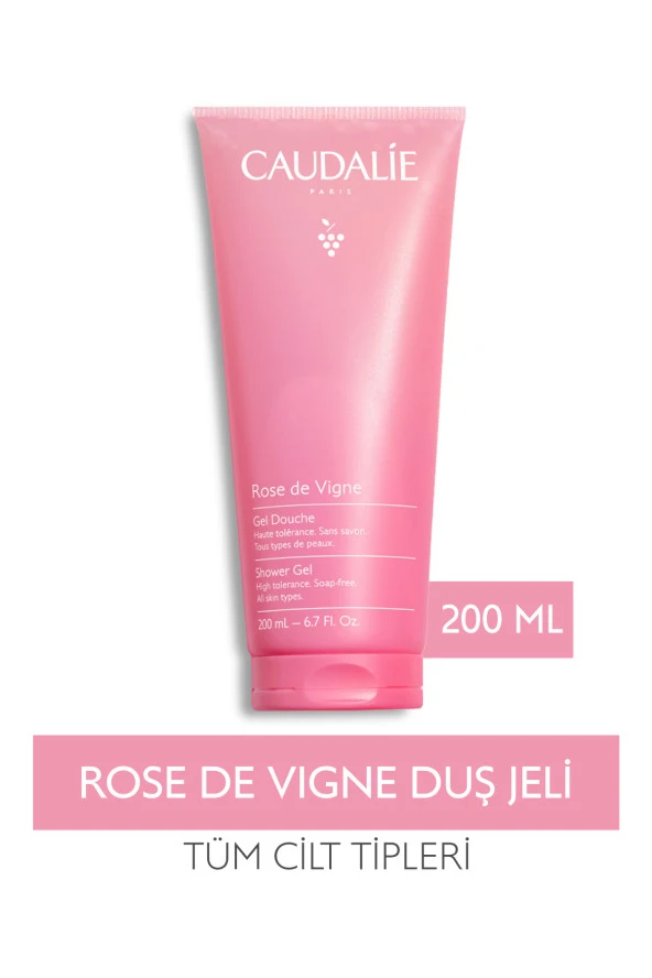 Caudalie Rose Devigne Gel Douche Rahatlatıcı 200 ml Duş Jeli