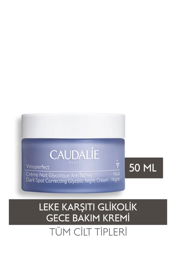 CAUDALİE Vinoperfect Leke Karşıtı Glikolik Gece Bakım Kremi 50 Ml