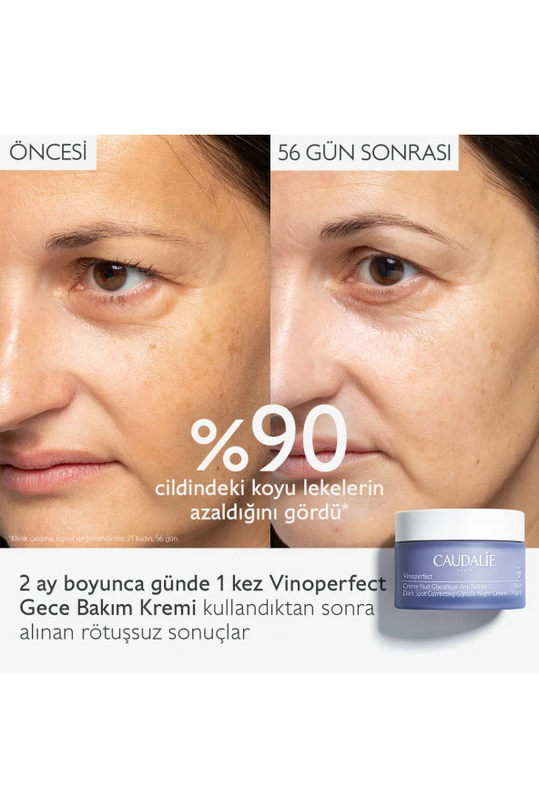 CAUDALİE Vinoperfect Leke Karşıtı Glikolik Gece Bakım Kremi 50 Ml - 2