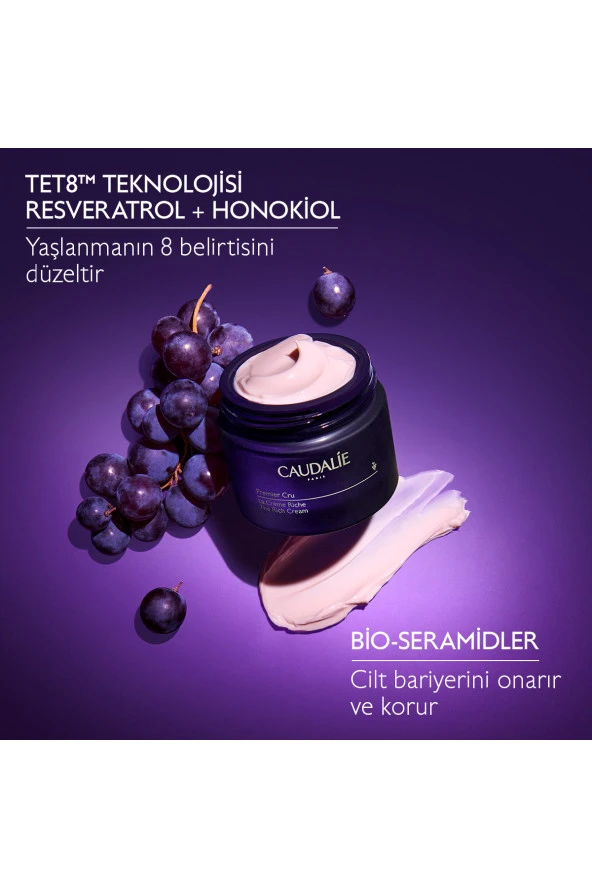 CAUDALİE Premier Cru Yoğun Bakım Kremi 50 Ml - 3