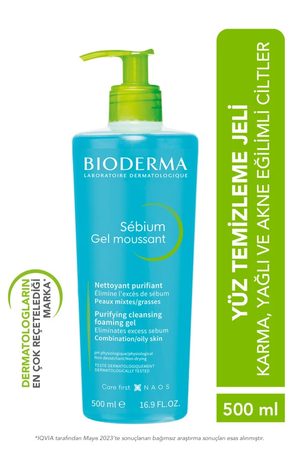 BİODERMA Sebium Foaming Gel 500 Ml