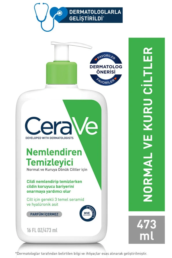 CERAVE Hydrating Cleanser Nemlendiren Temizleyici 473 Ml