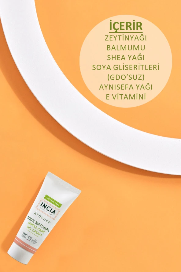 INCIA %100 Doğal Göğüs Ucu Bakım Kremi Yumuşatma Ve Koruma Lanolin İçermez 30 ml - 4
