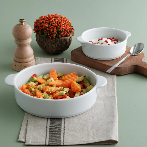 GÜRAL PORSELEN 12 Cm Fırın Kabı - Resim 2