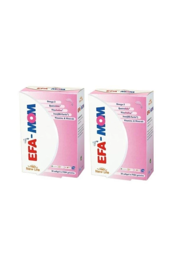 New Life EFA Mom 30 Kapsül 2 Kutu ürün görseli