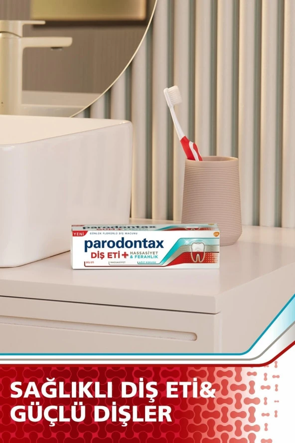 Parodontax Diş Eti Hassasiyet ve Ferahlık 75 ml  2 Kutu