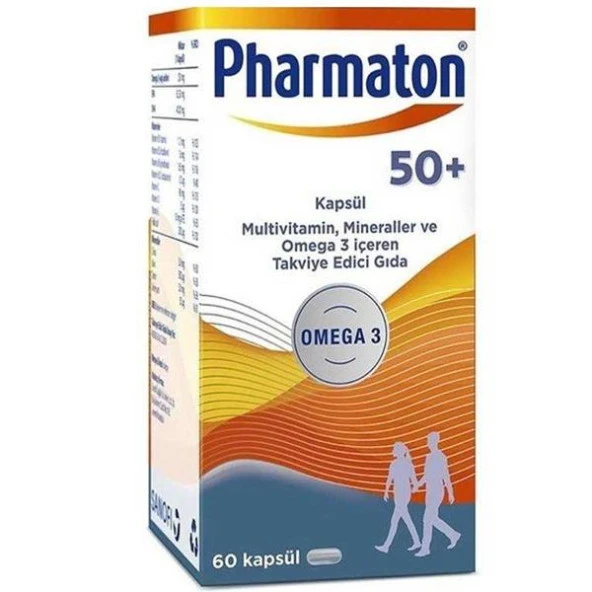 Pharmaton 50 Plus 60 Kapsül