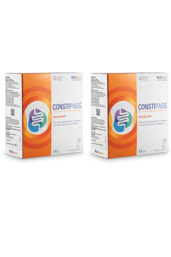 Wellcare Constipass Macrogol 3350 10 Saşe 2 Kutu ürün görseli 1