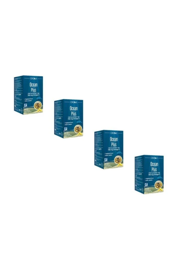 Ocean Plus 1200 mg 100 Softjel 2 Kutu