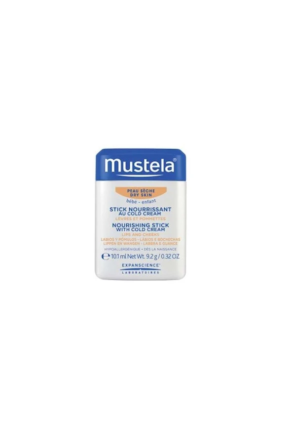 Mustela Cold Cream İçeren Lips Stick 9.2 Gr Dudak Kremi