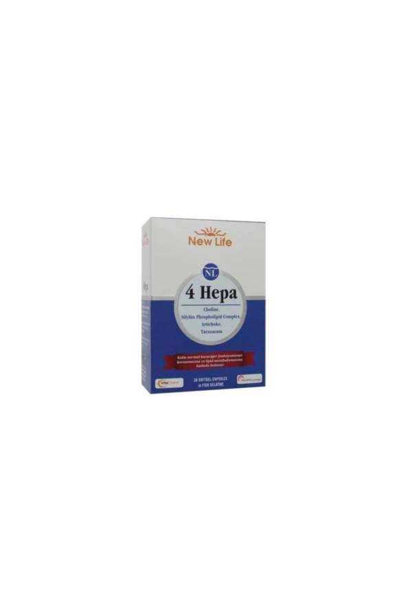 New Life 4 Hepa 30 Softgel Kapsül ürün görseli