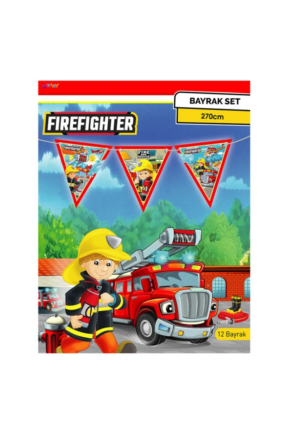 Firefighters Üçgen Flama