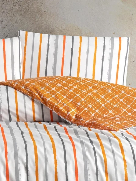 Wavy Strıpe Çift Kişilik Nevresim Takımı - Resim 2