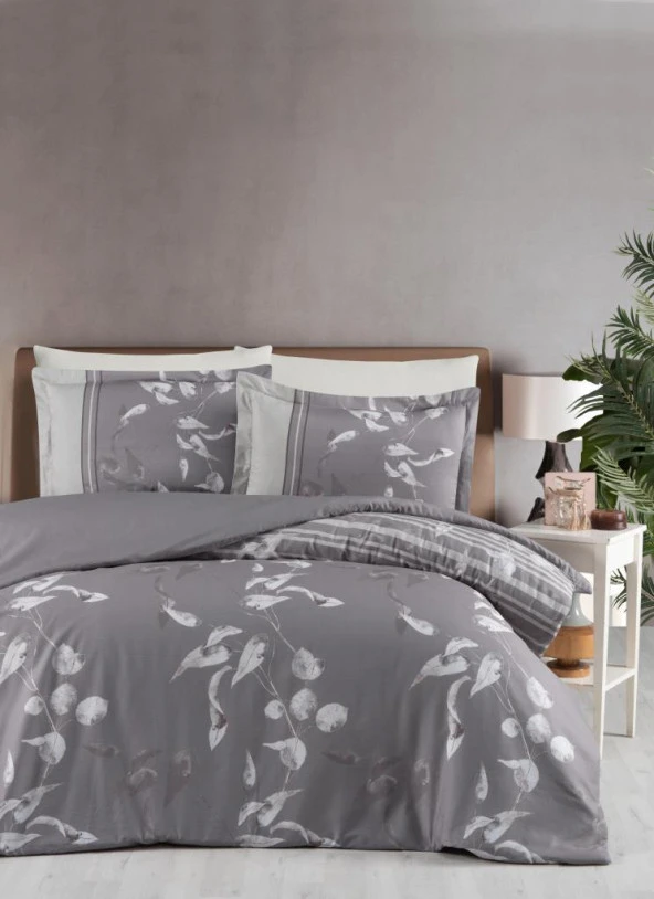 RANFORCE ÇİFT KİŞİLİK NEVRESİM TAKIMI TIVORY BEJ ürün görseli 1