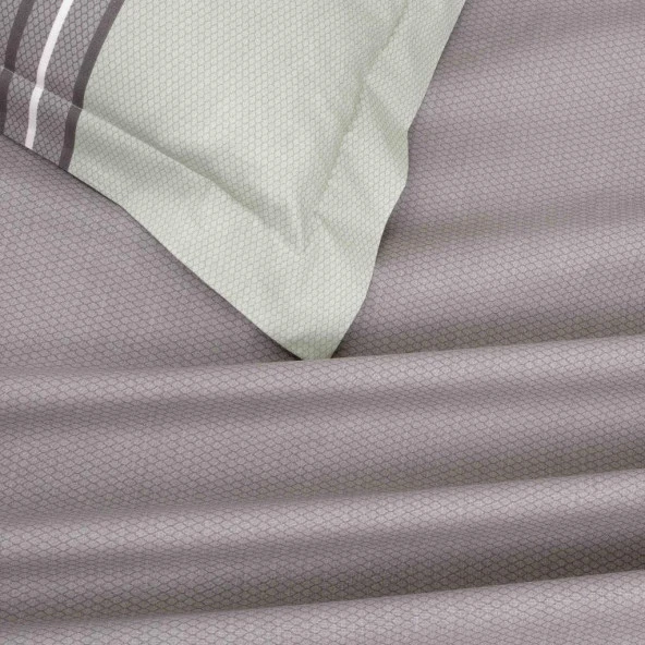 RANFORCE ÇİFT KİŞİLİK NEVRESİM TAKIMI TIVORY BEJ - Resim 4