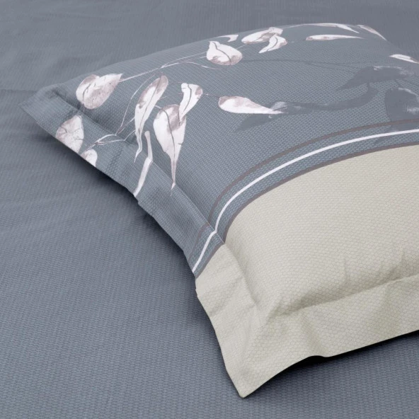 RANFORCE ÇİFT KİŞİLİK NEVRESİM TAKIMI TIVORY YEŞİL - Resim 3